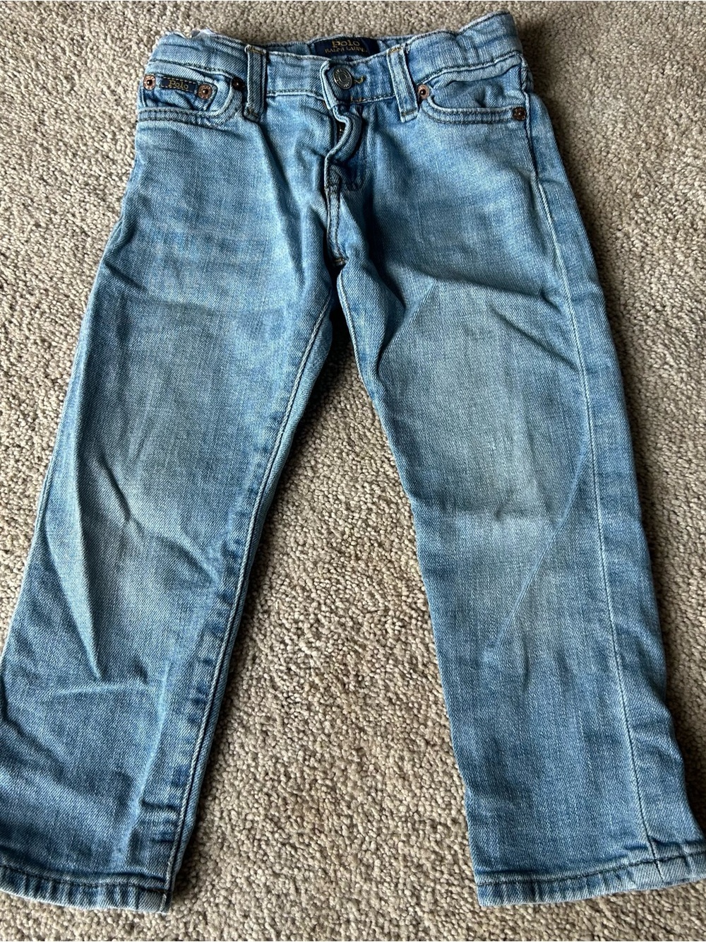 Polo by Ralph Lauren Light Blue Kids Straight Jeans